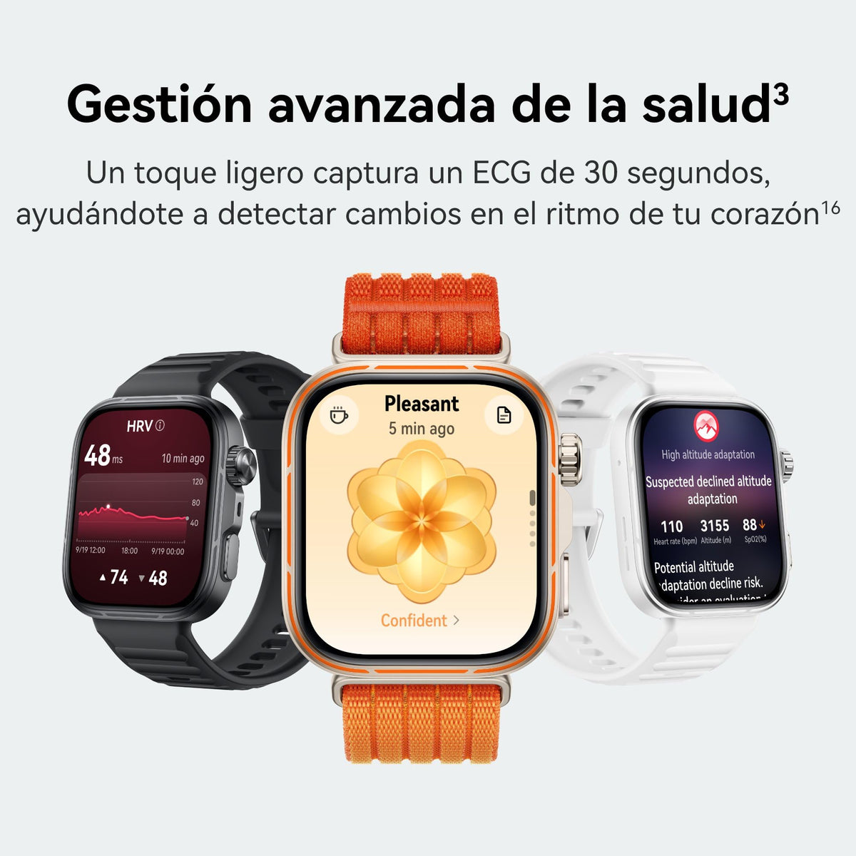 Smartwatch Huawei Watch FIT 5 Pro Negro con GPS y ECG