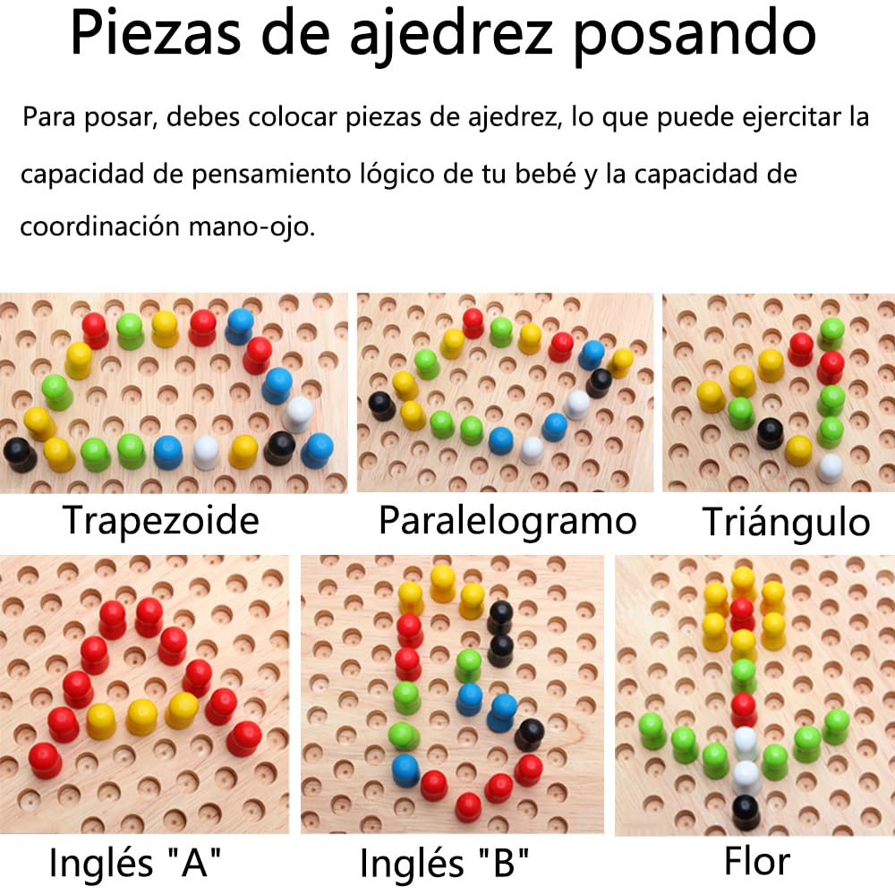 Juego de Mesa NACOOL Azul Damas Chinas Estratégico Familiar y Duradero