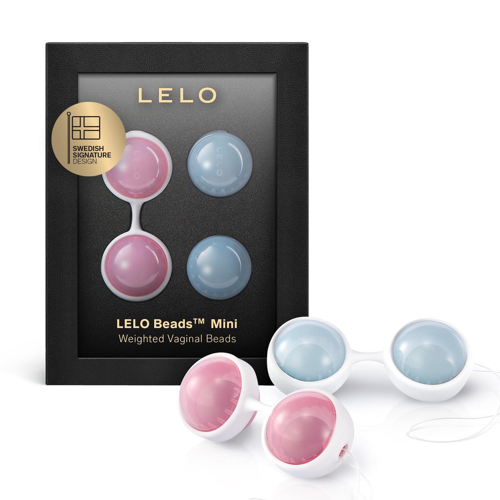LELO Beads, Juguetes eróticos para Mujer, Bolas Chinas de Primera Calidad para el Suelo Pélvico, Juguetes Sexuales para Alcanzar más Orgasmos (Mini)