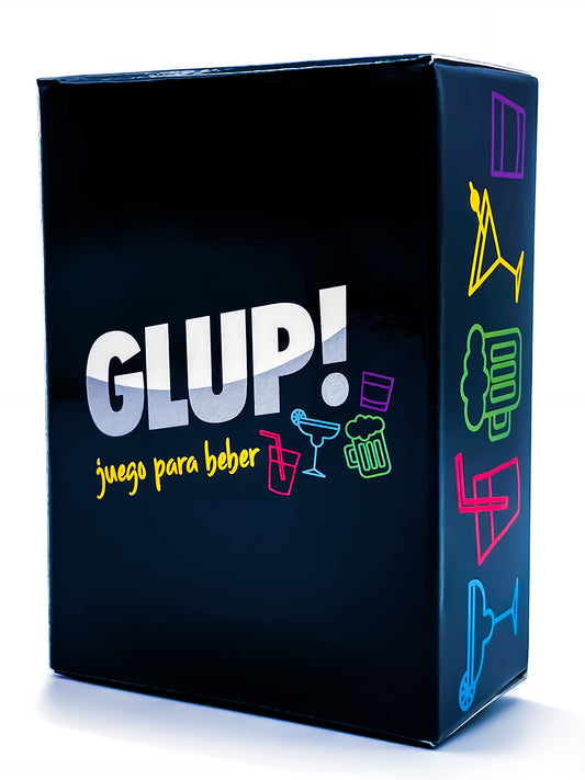 Beer Sports - Glup - El Juego para Beber de Cartas, con Yo Nunca Nunca (Drinking Game para Las Fiestas mas Divertidas