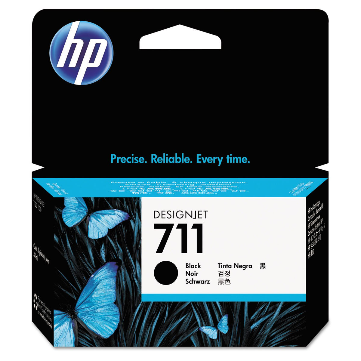 Cartucho HP 711 Negro para T120/T520