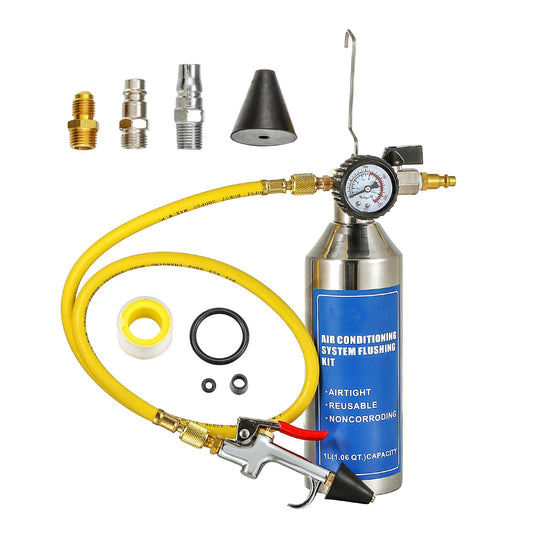 Gnhydxfe - Kit de descarga de aire acondicionado para automóviles, herramienta de limpieza de tuberías para el hogar, herramienta de descarga de aire acondicionado, aire acondicionado, aire