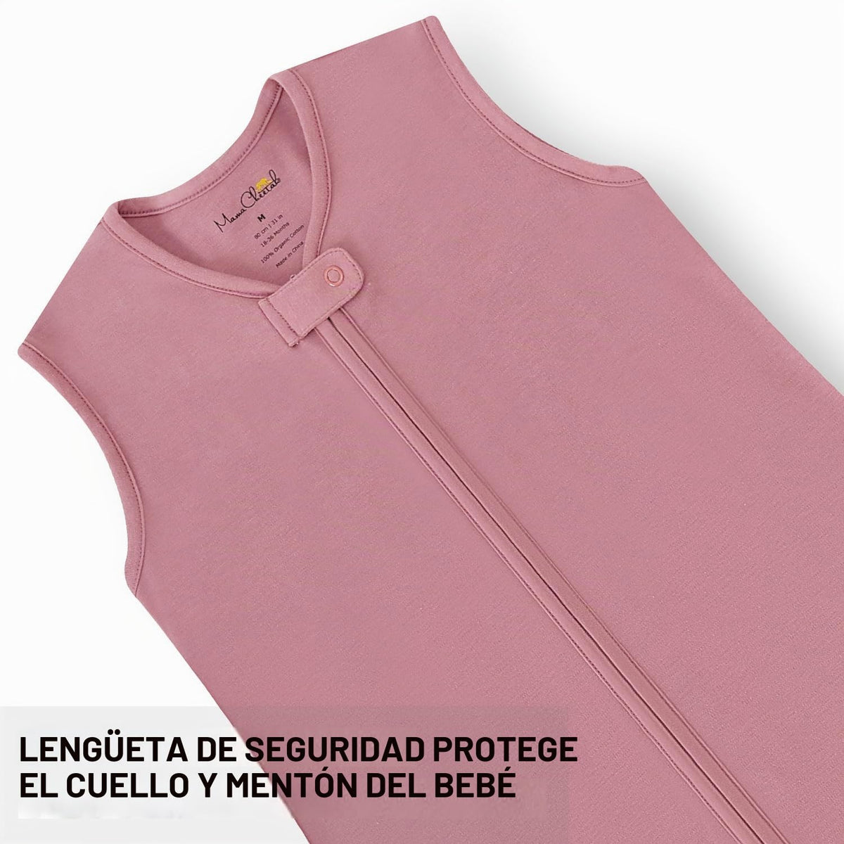 Mama Cheetah - Saco de dormir para niños pequeños con pies 3T-4T, 0.5 TOG de algodón orgánico para bebés con piernas, saco de dormir para caminantes, caminante temprano, talla L