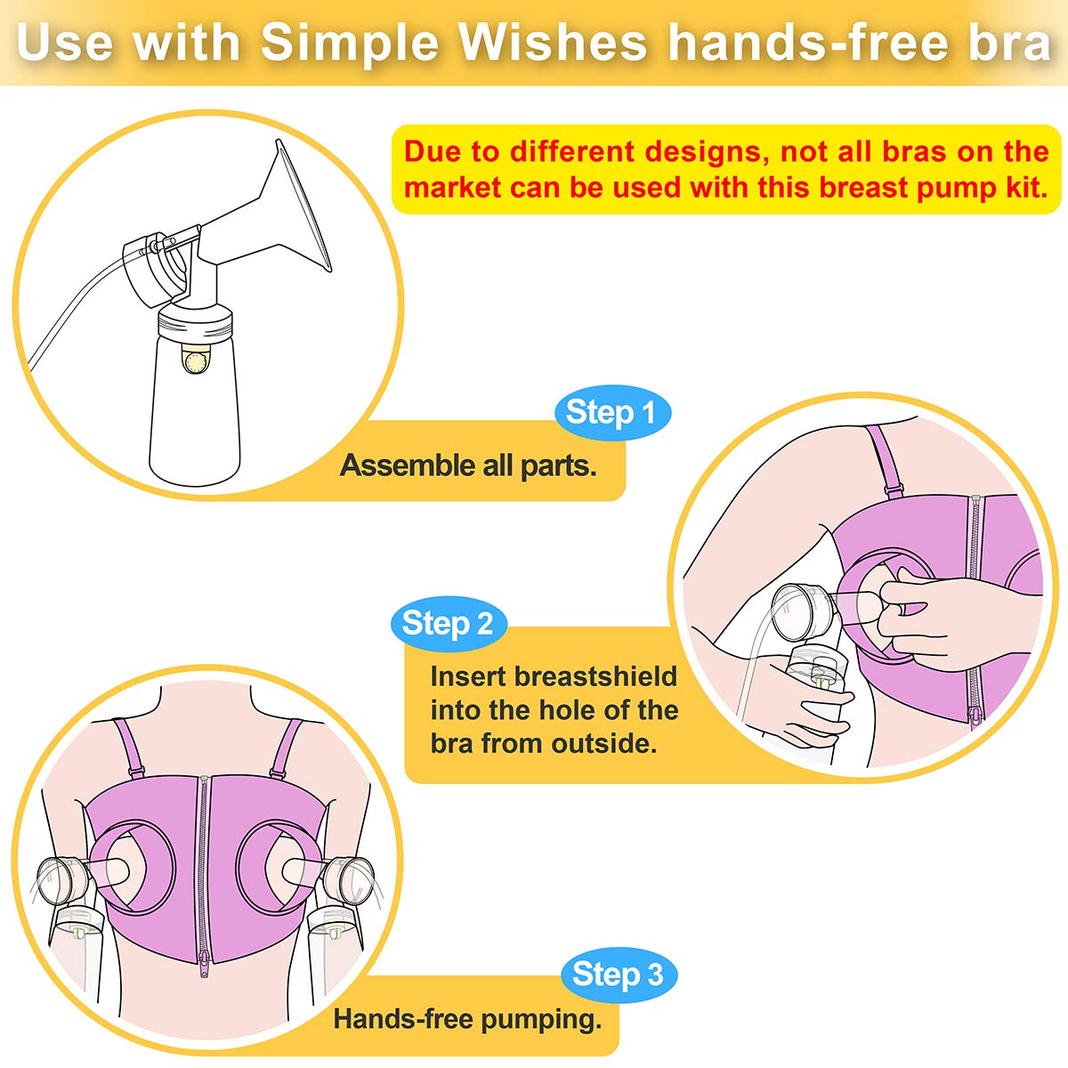 Piezas de Bomba Nenesupply 24 mm Compatibles con Extractor Medela Symphony Swing