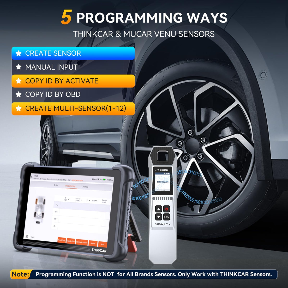 Herramienta de Diagnóstico THINKSCAN 689BT TPMS OBD2 Profesional