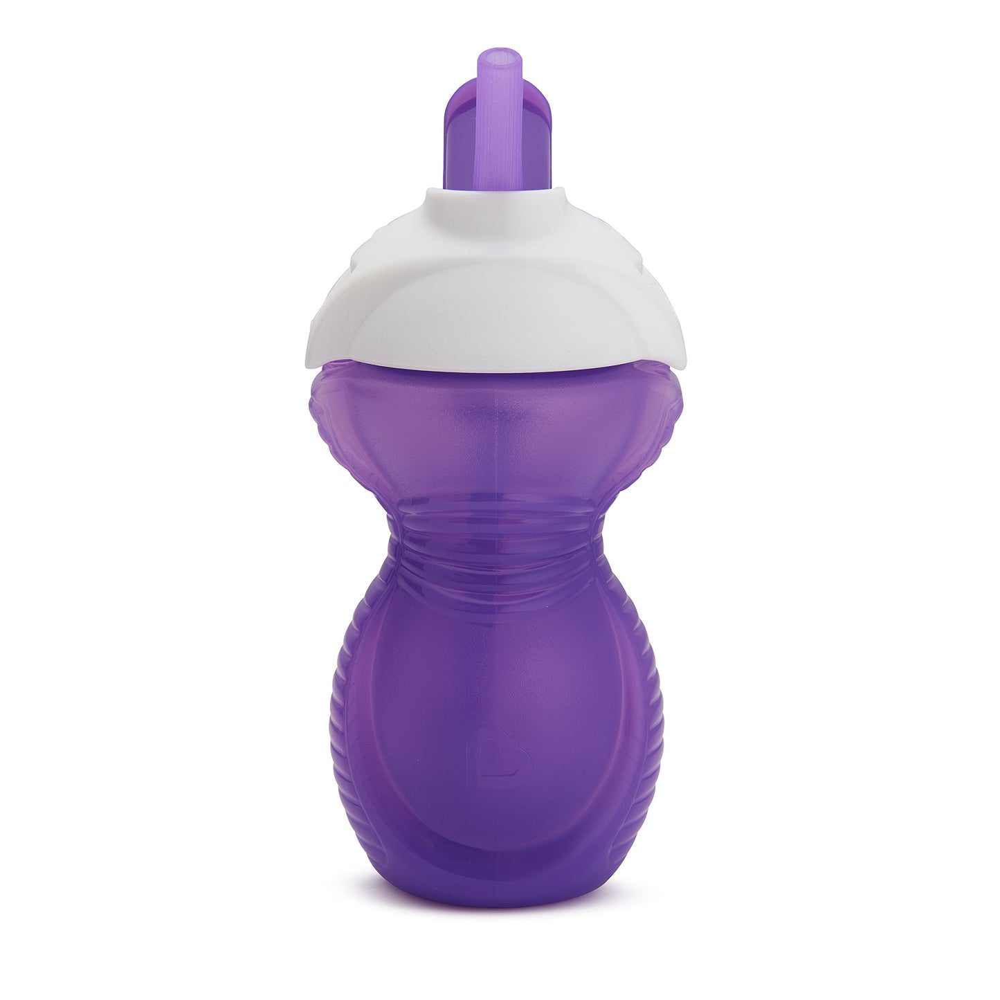 Munchkin® Click Lock™ - Taza para beber con pajita para niños pequeños, 9 onzas, paquete de 2, azul/morado