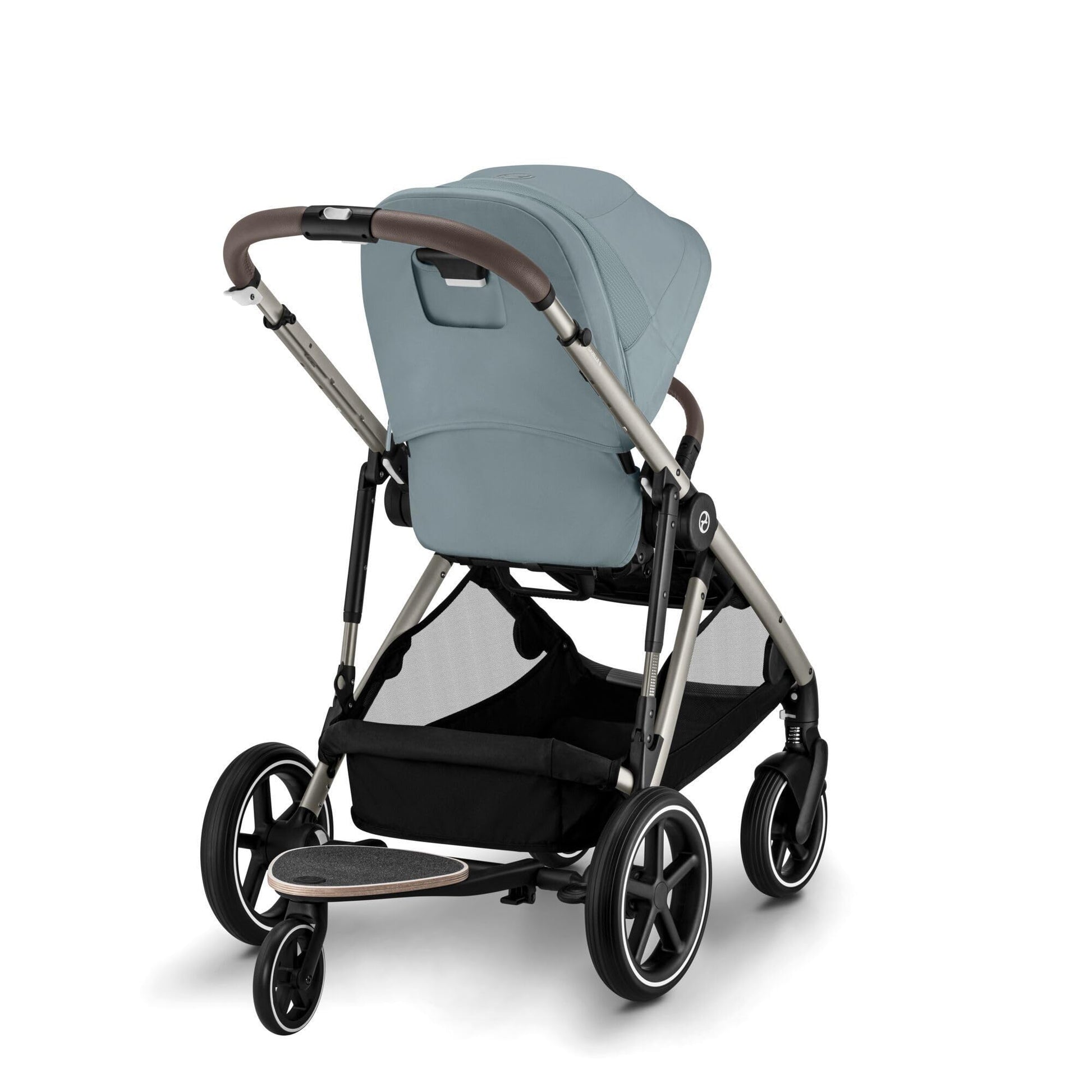 CYBEX Gazelle S Carriola doble, con más de 20 configuraciones. Color Sky Blue (Taupe Frame)