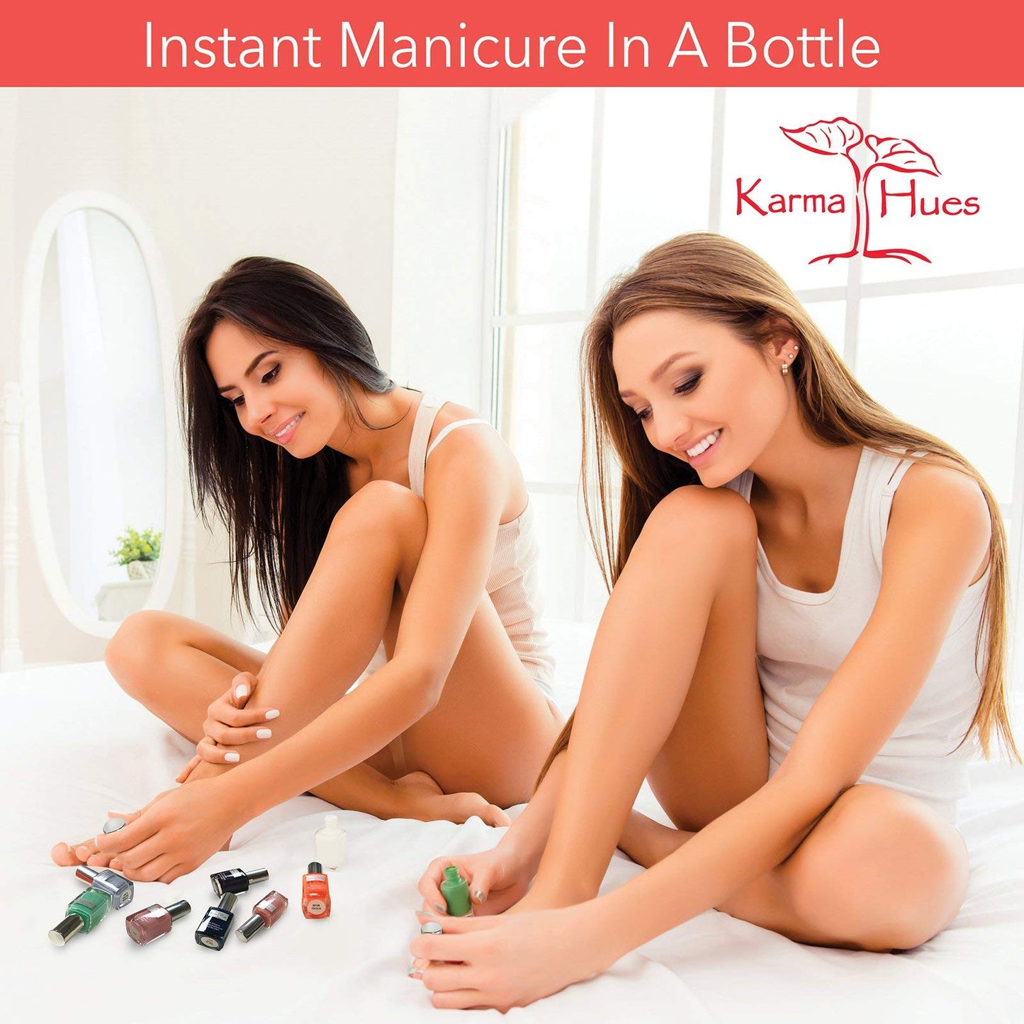Karma Organic Esmalte de uñas natural, no tóxico, vegano y sin crueldad (noches de verano)