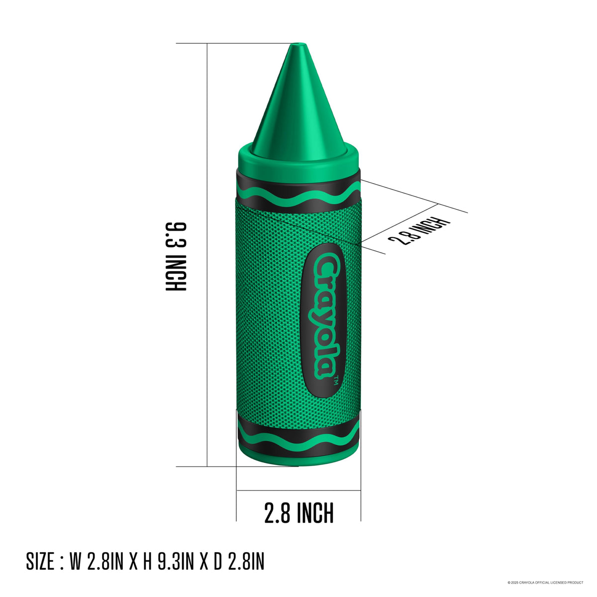 Altavoz Bluetooth Portátil Crayola 20W Sonido HD para Niños con Batería Larga Duración y Emparejamiento TWS