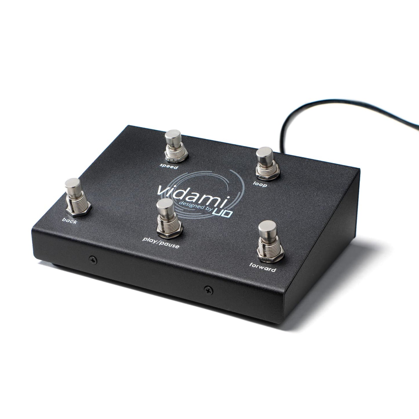 Pedal Vidami YouTube Azul para Control de Videos en Línea para Músicos