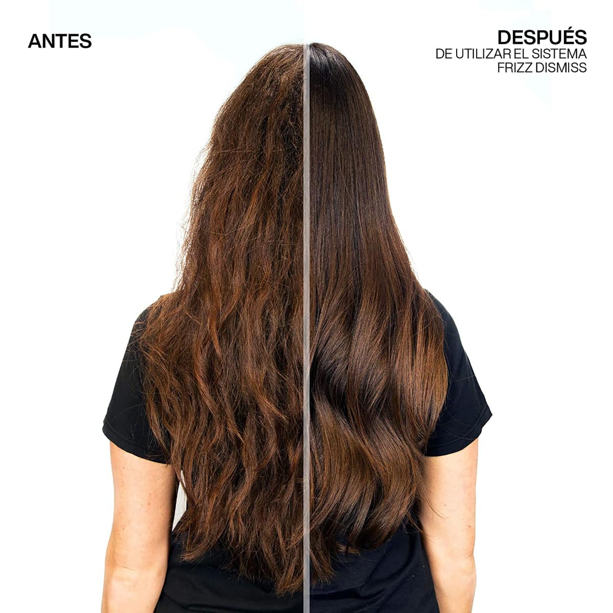 REDKEN-Shampoo Frizz Dismiss| Shampoo anti-frizz sin sulfatos para cabello encrespado o con frizz |Hidrata y protege al cabello de la humedad para controlar el frizz por un tiempo prolongado | Smoothing Complex contiene Aceite de Babassu | 300ml