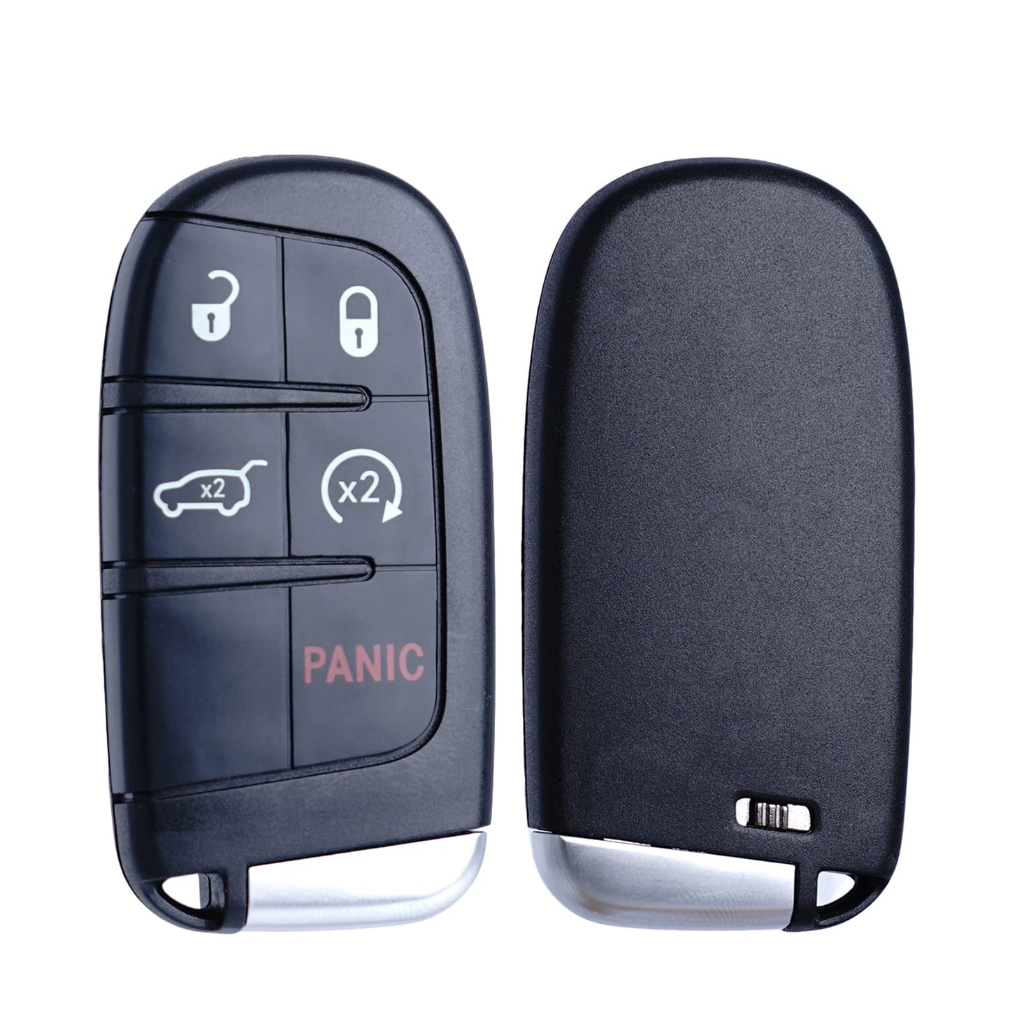 MechanMagic - Llavero de repuesto compatible con Jeep Grand Cherokee 2014-2021, llave inteligente de proximidad, entrada sin llave, mando a distancia, arranque remoto M3N-40821302 68143505AC