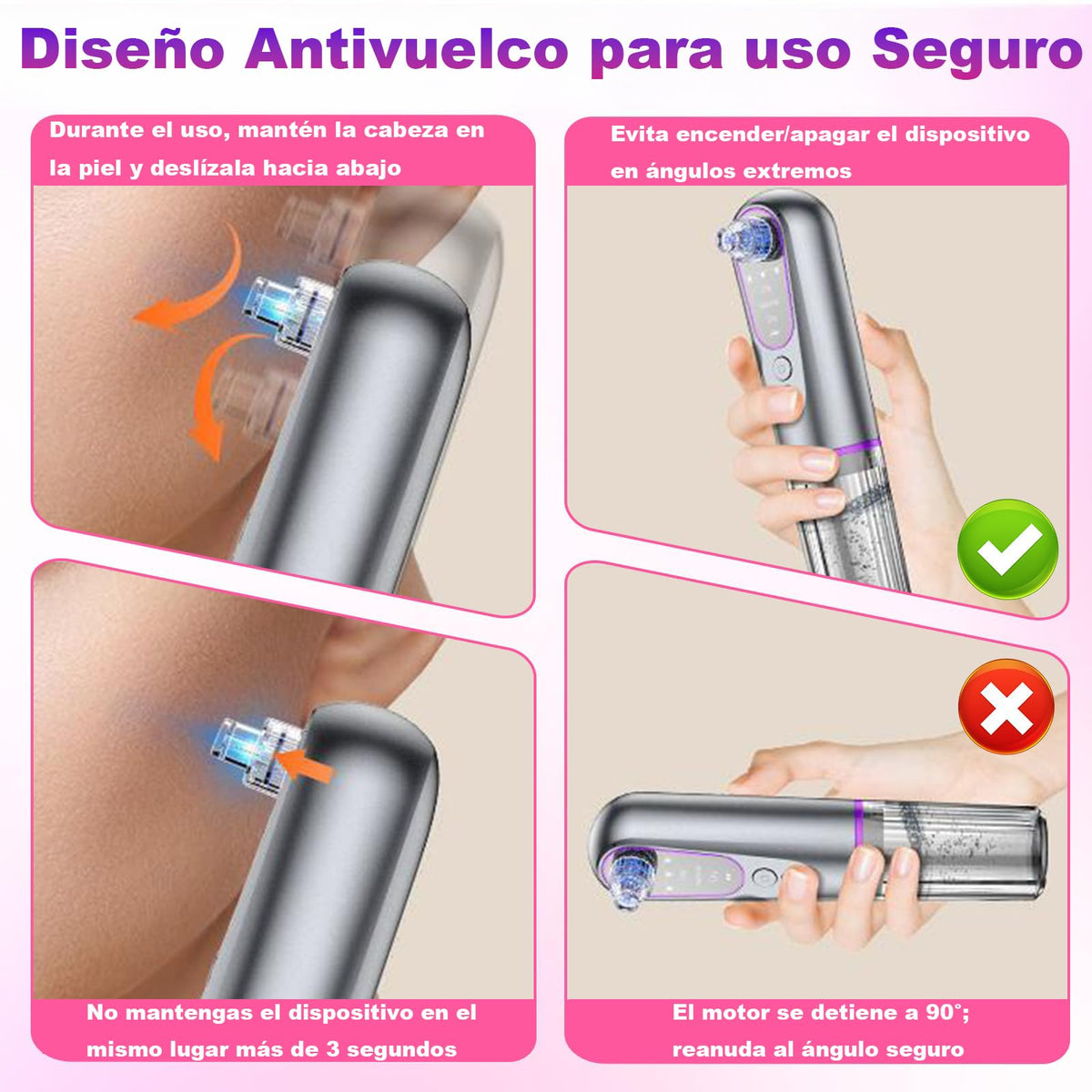 LIHETK Succionador de Puntos Negros Modelo Mejorado 2026