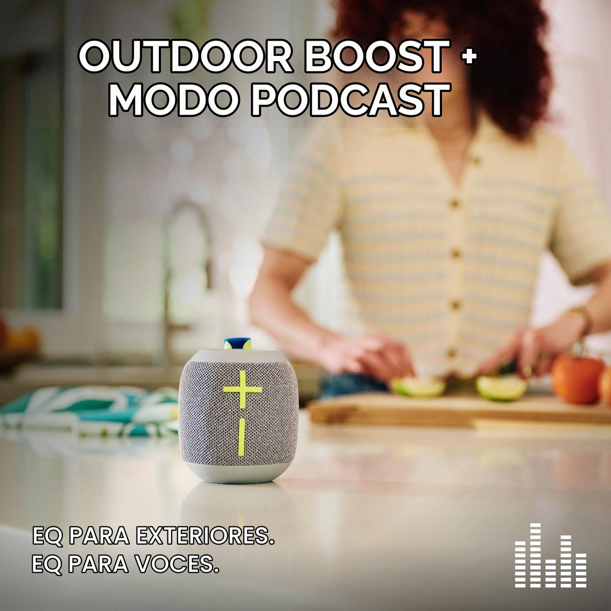 Altavoces Bluetooth Impermeables 4 Ultimate Ears WONDERBOOM Azul con Graves Grandes y Sonido 360 Grados para Exteriores