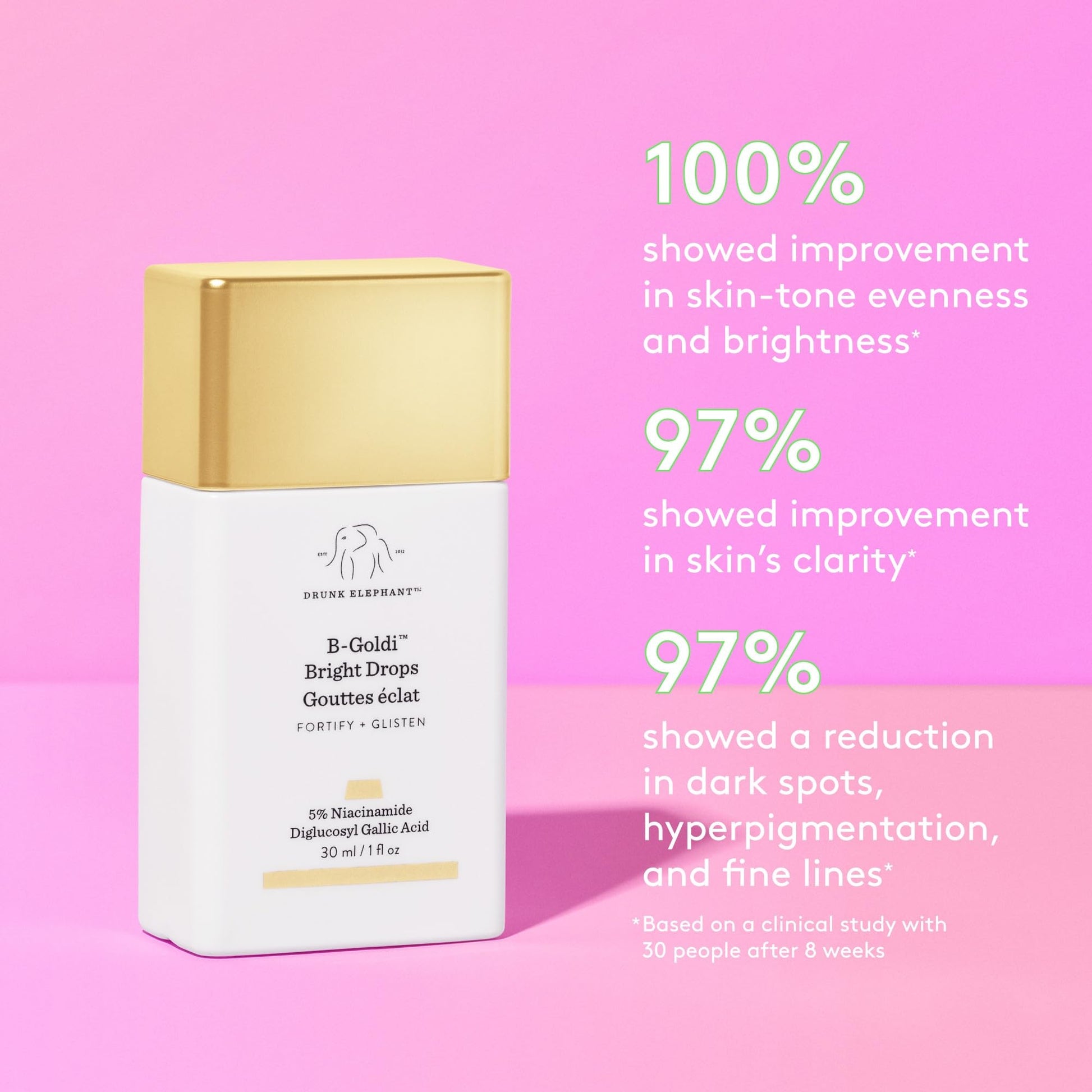 B-Goldi Bright Drops by Drunk Elephant for Women - 1 oz Drops