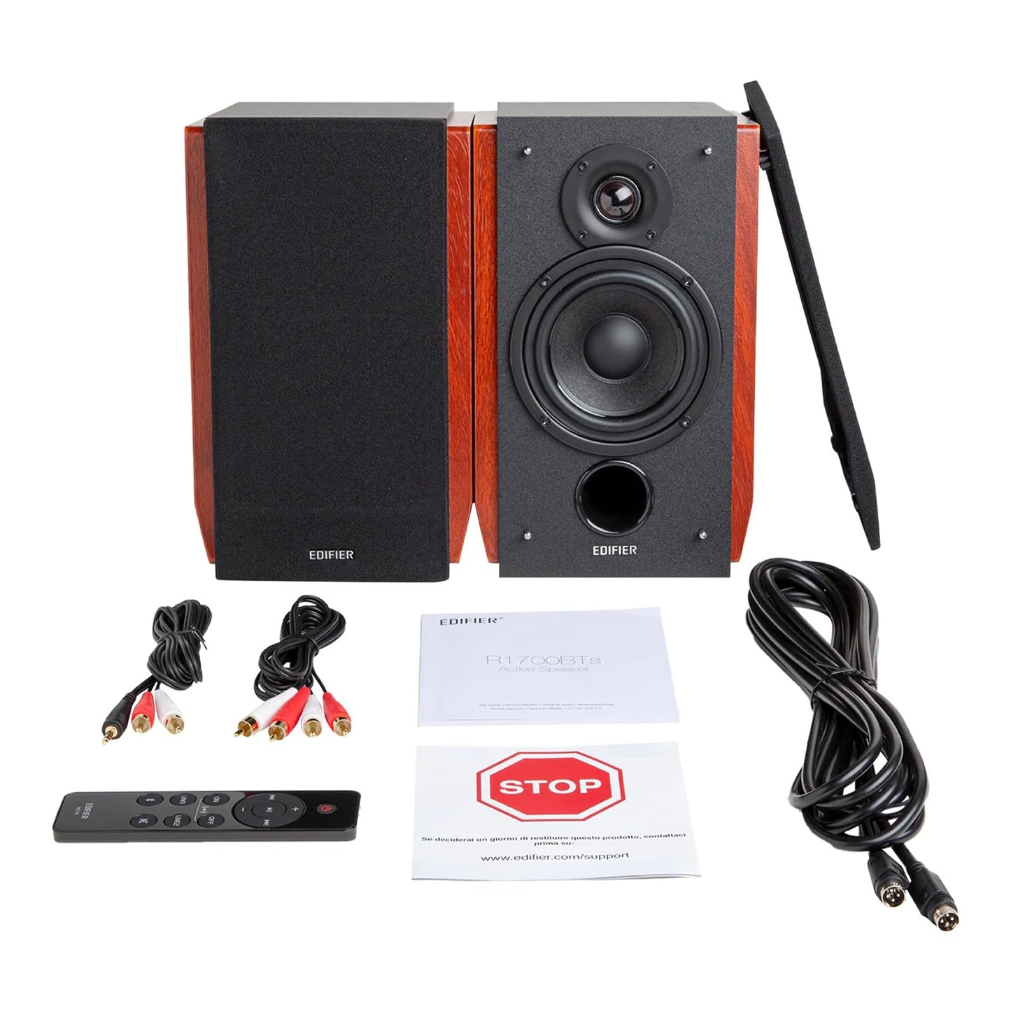 Altavoces Activos Edifier R1700BTs Madera Bluetooth v5.0 66w RMS para Estudio