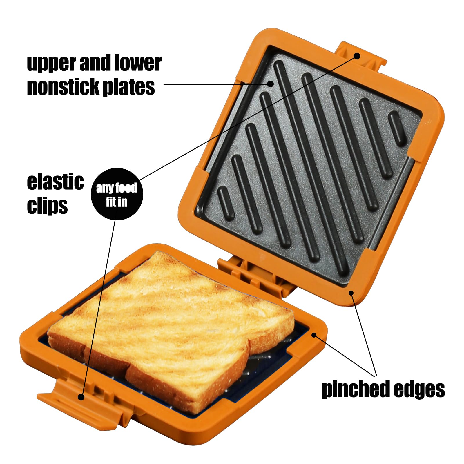 Tostador MKYSAIL Inalámbrico para Microondas y Lavaplatos