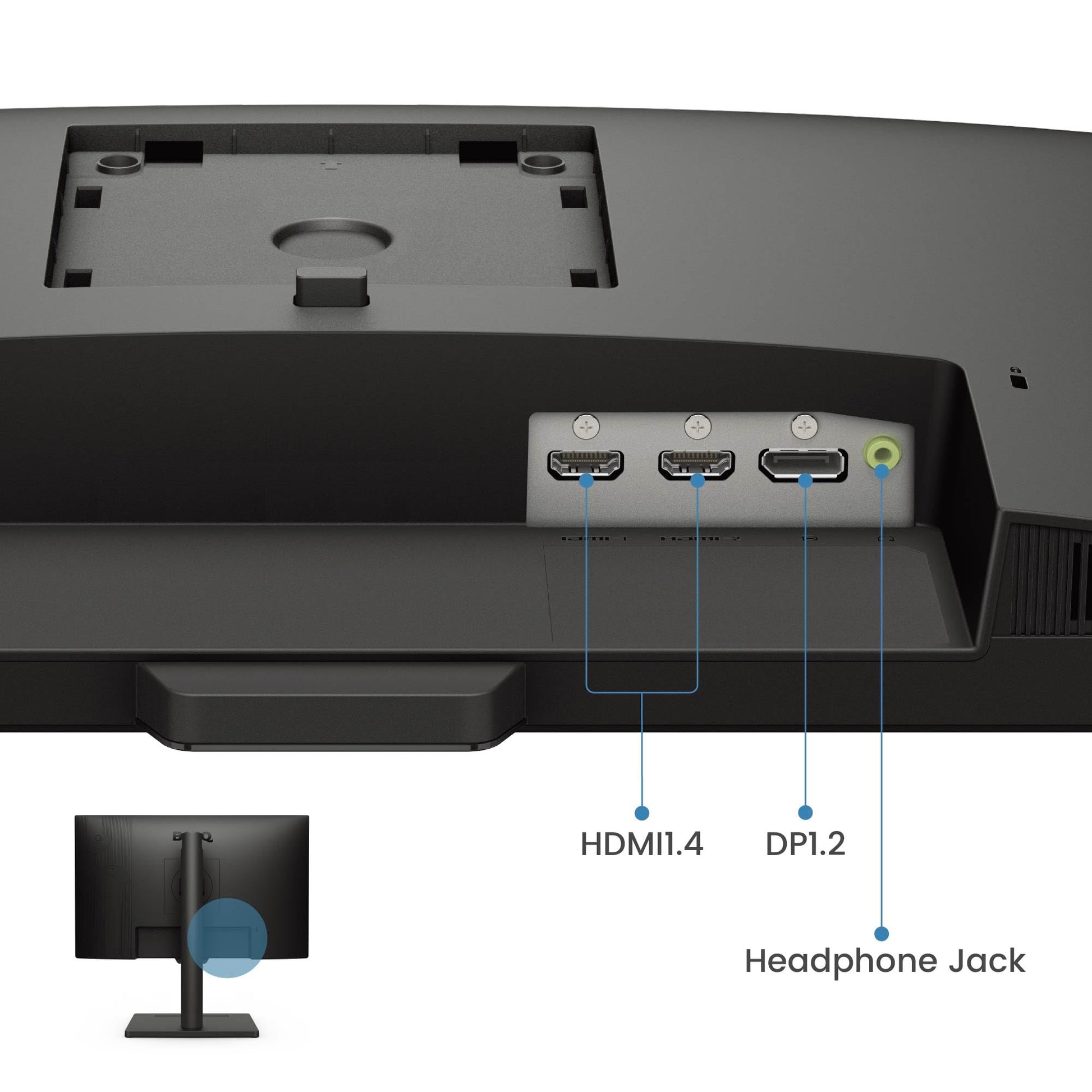 BenQ GW2490T - Monitor de computadora de 24 Pulgadas, 100 Hz, FHD 1920 x 1080p, IPS | Tecnología de Cuidado de los Ojos, luz Azul Baja, antideslumbrante, Brillo Adaptable, Altura e inclinación