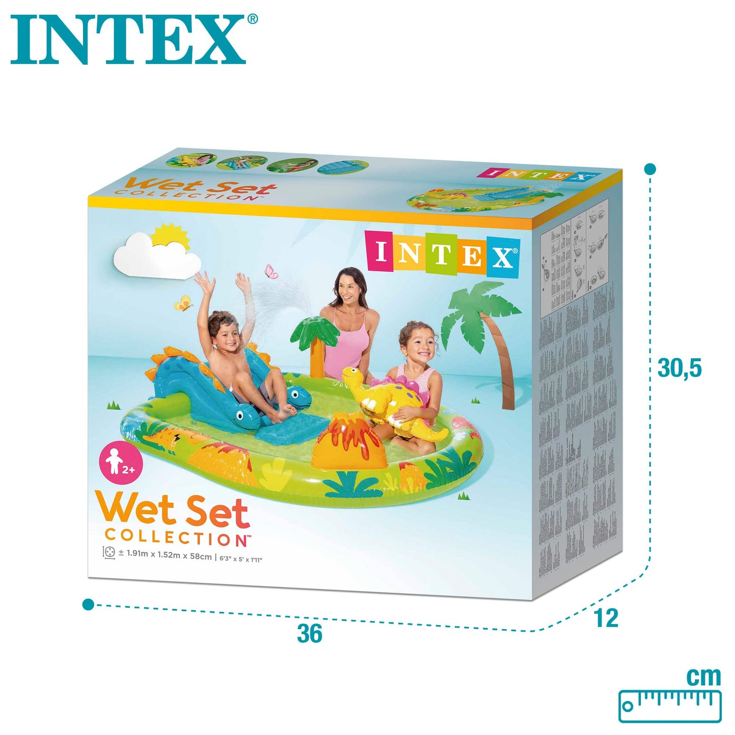 INTEX 57166NP Playcenter Dinosaurios, Varios