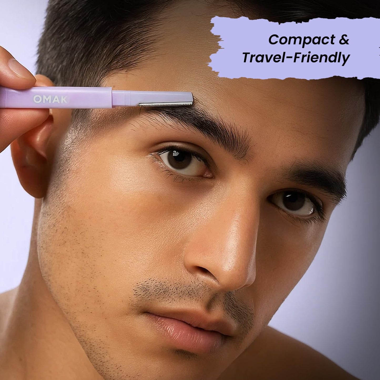Generic Maquinilla de afeitar facial de doble punta para mujer – Herramienta para cejas y dermaplaning | Paquete de 6 = 12 cuchillas de acero inoxidable | Eliminador de vello facial y exfoliante para