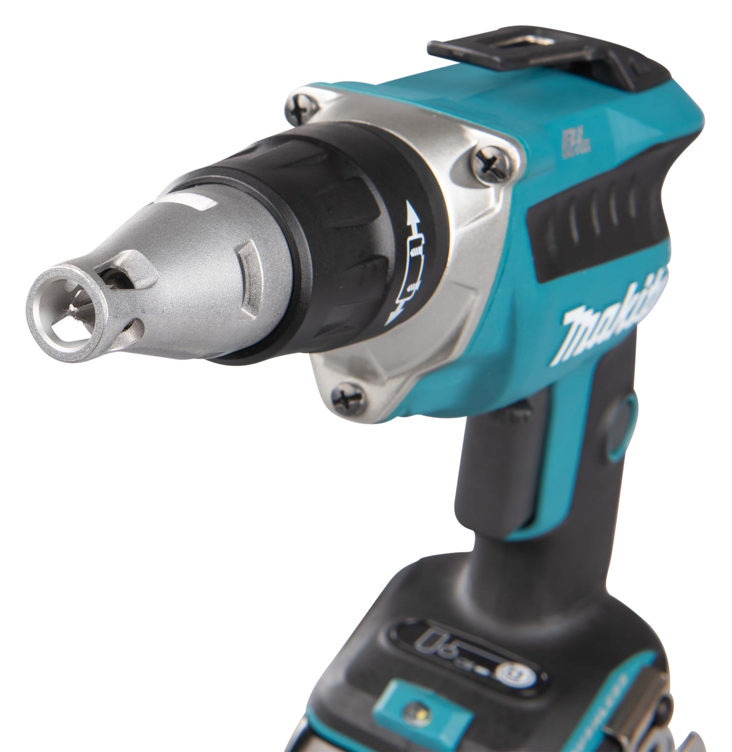 Makita DFS452Z Kit de destornillador de pared de yeso inalámbrico de 1/4 pulgadas con motor sin escobillas