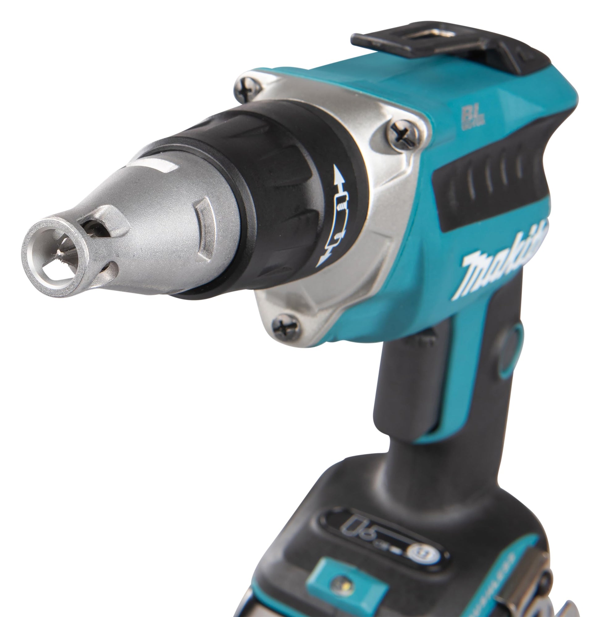 Makita DFS452Z Kit de destornillador de pared de yeso inalámbrico de 1/4 pulgadas con motor sin escobillas