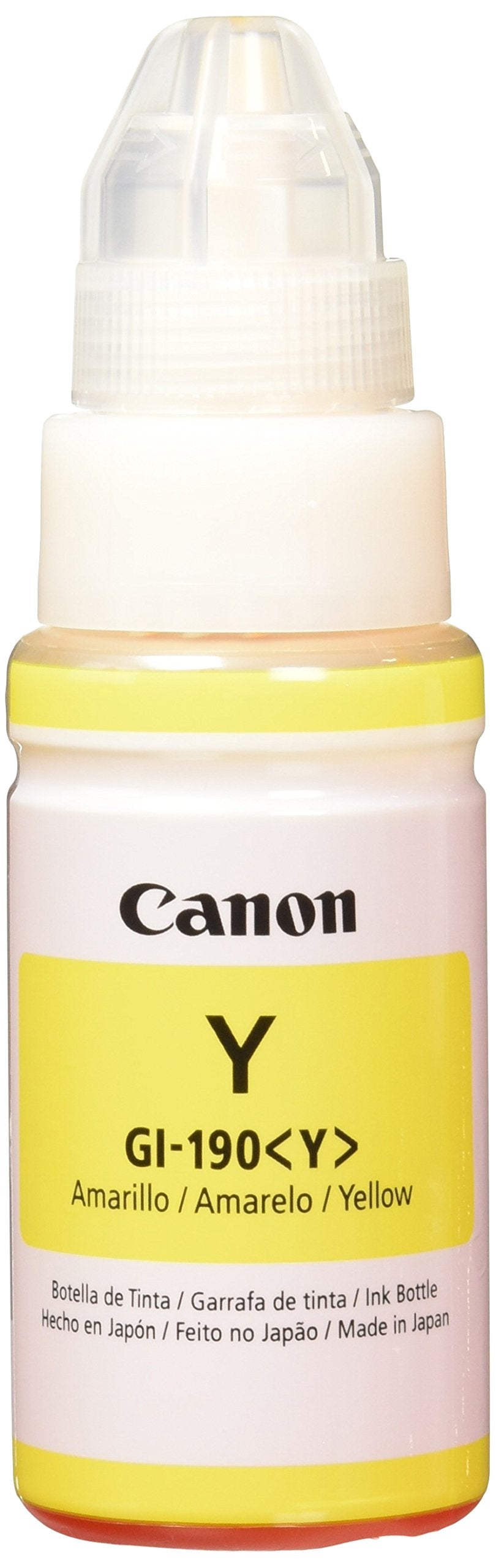 Canon GI-190 BK Lam + CARCNN4730 Tanque de Tinta, Amarillo