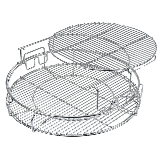 Kit de repuesto de 5 piezas para huevo verde grande XL, estante para huevos de 5 piezas, cesta Conveggtor de acero inoxidable 304 parrilla con sistema de cocción extraíble