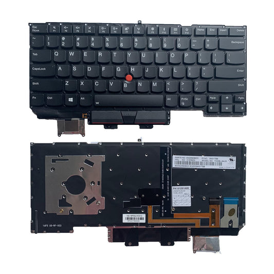 Teclado Retroiluminado yhfshop Negro para Laptop Lenovo ThinkPad X1 Carbon Gen 5th 6th