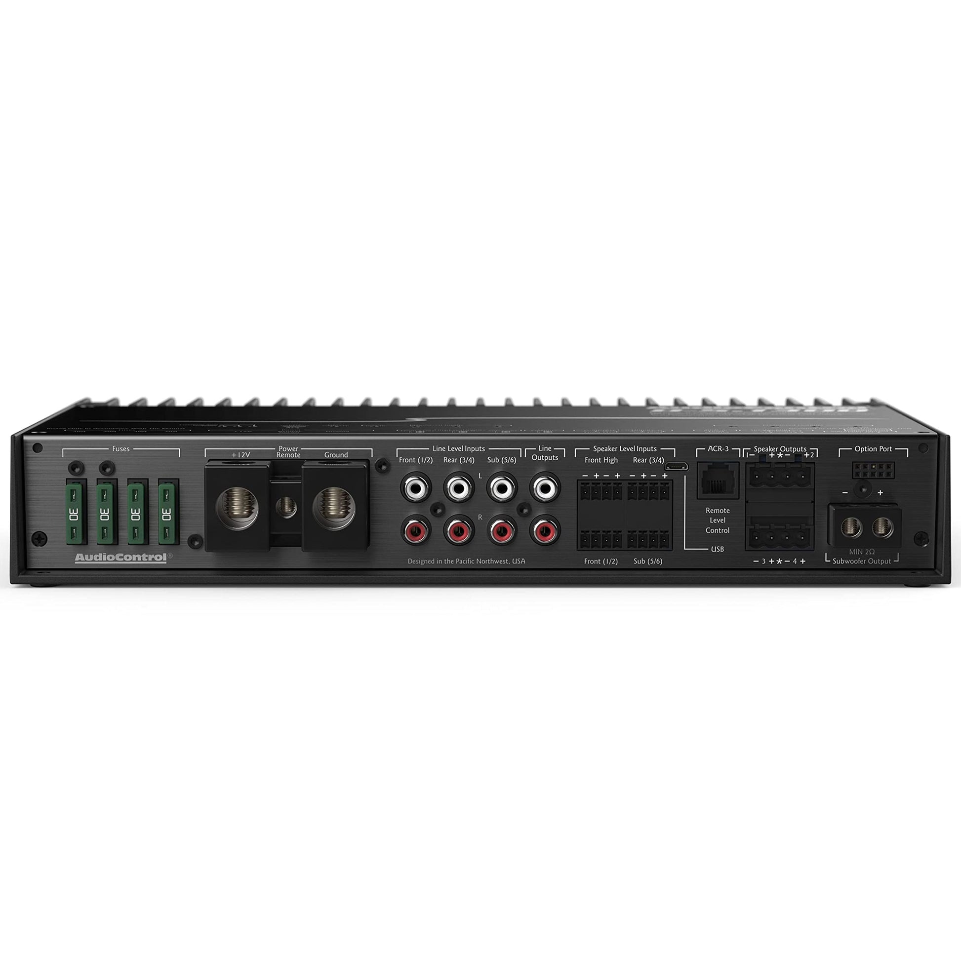 AudioControl D-5.1300 - Matriz DSP de alta potencia, 5 canales, 1300 vatios, amplificador de audio para coche con Accubass, alta fidelidad