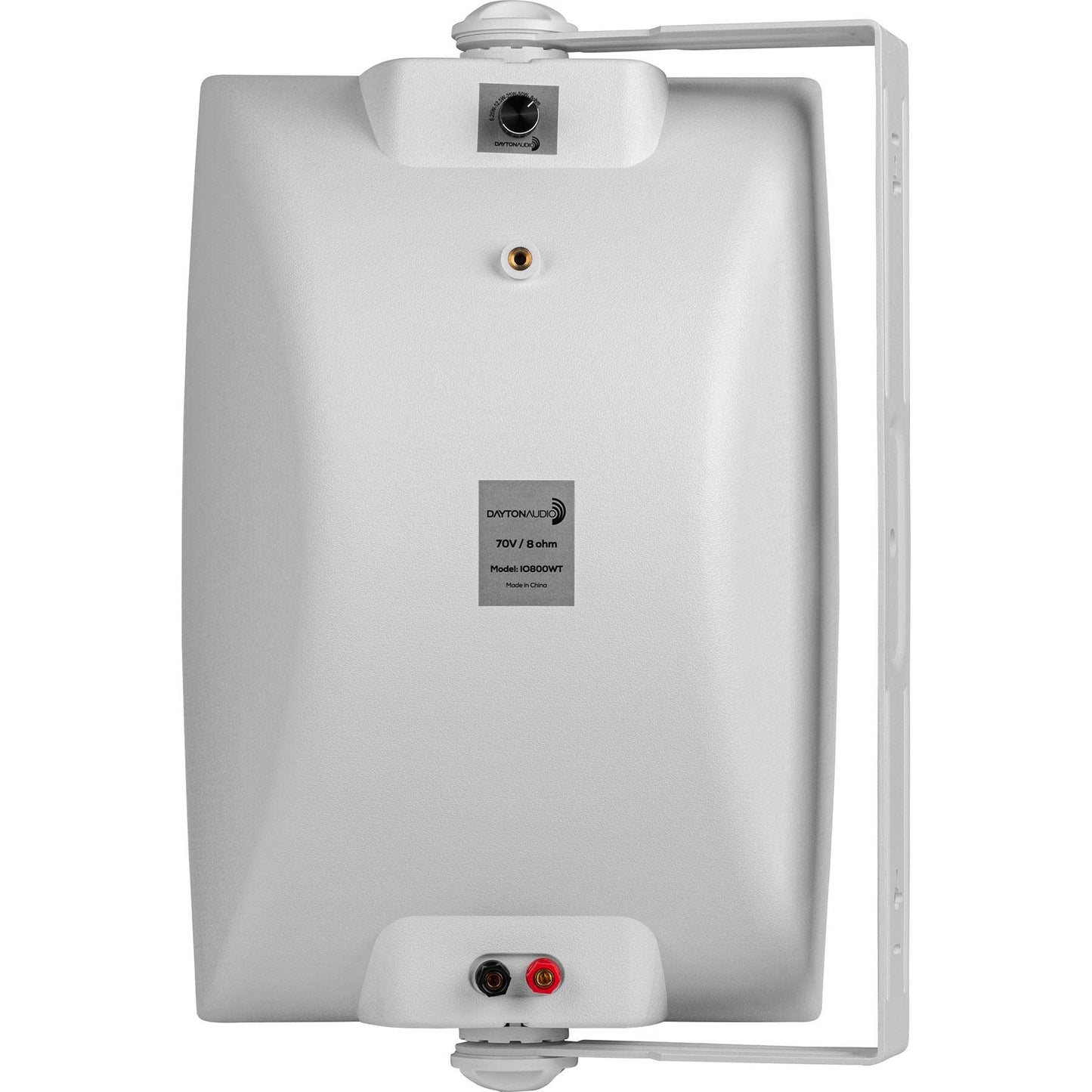 Dayton Audio IO800WT 8" 2-Way 70V Altavoz Interior / Exterior Blanco