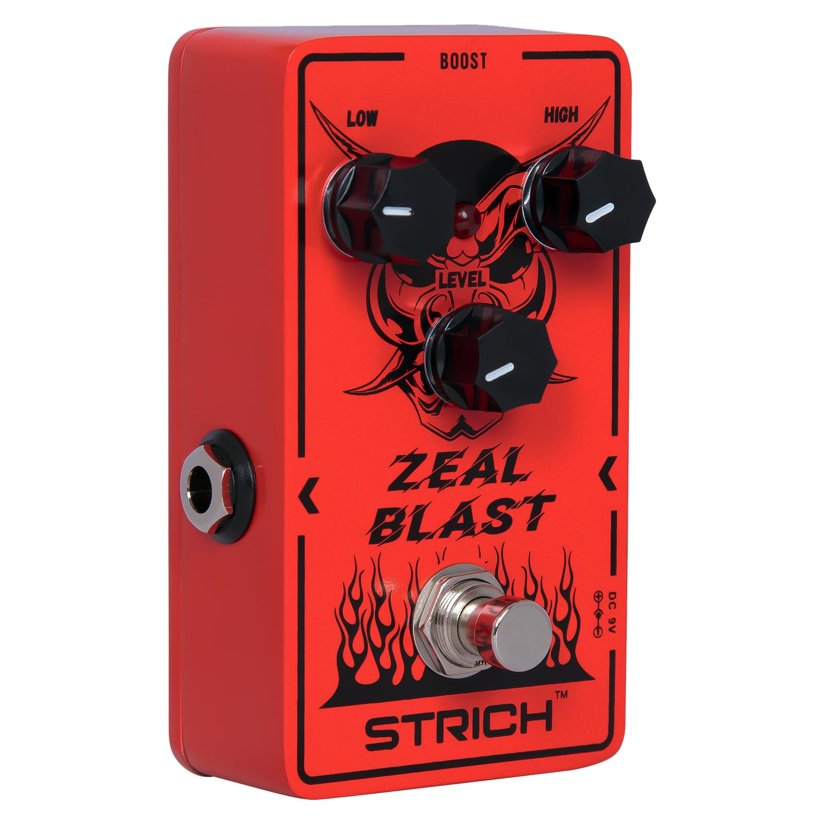 STRICH - Pedal de efecto de refuerzo para guitarra eléctrica y bajo True Bypass