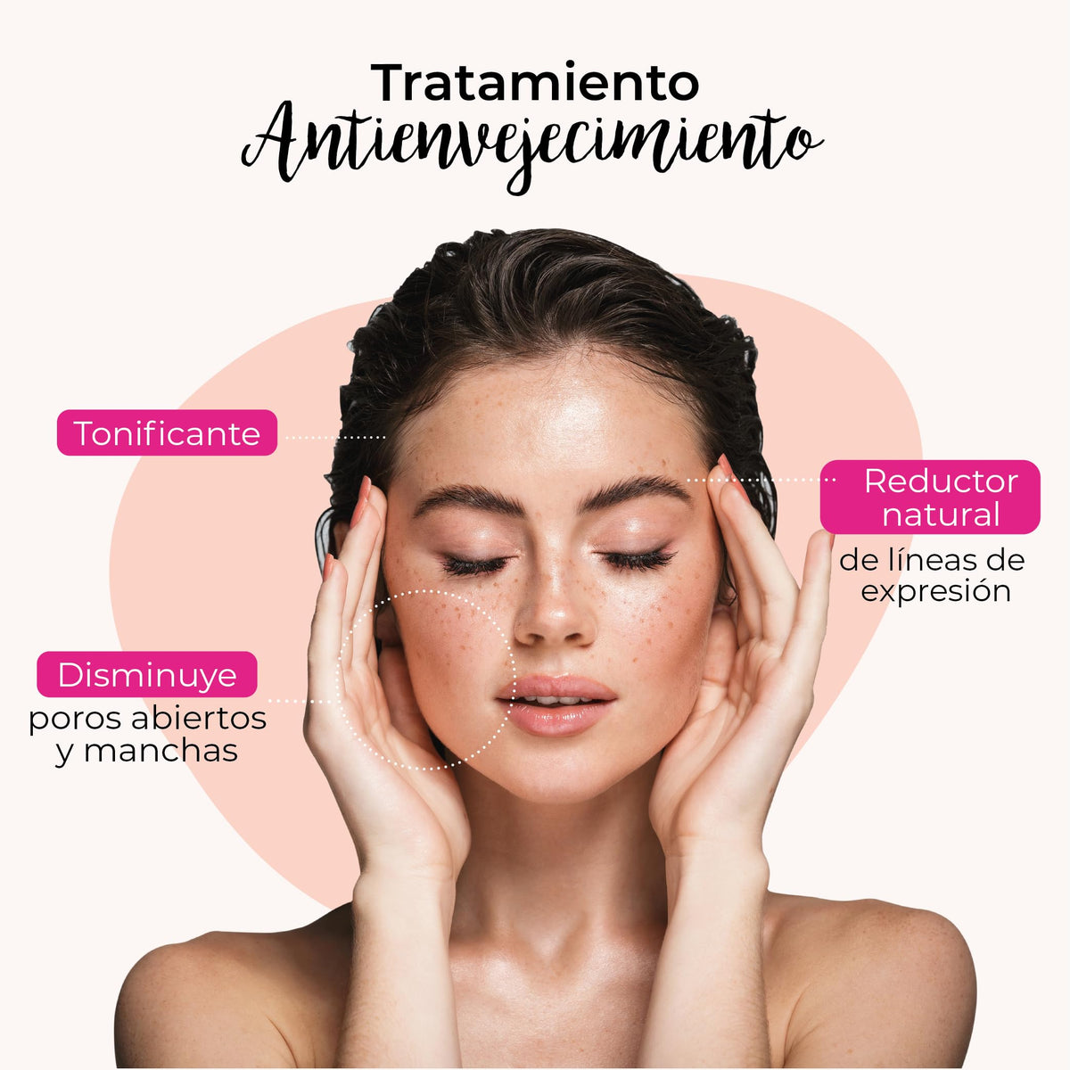 HEBBE | Aceite De Rosa Mosqueta 50 ml | Tratamiento Facial Antiedad y Reparador Cutáneo | Regenerador De Piel, Reduce Manchas, Ojeras y Estrías | Aceite Natural