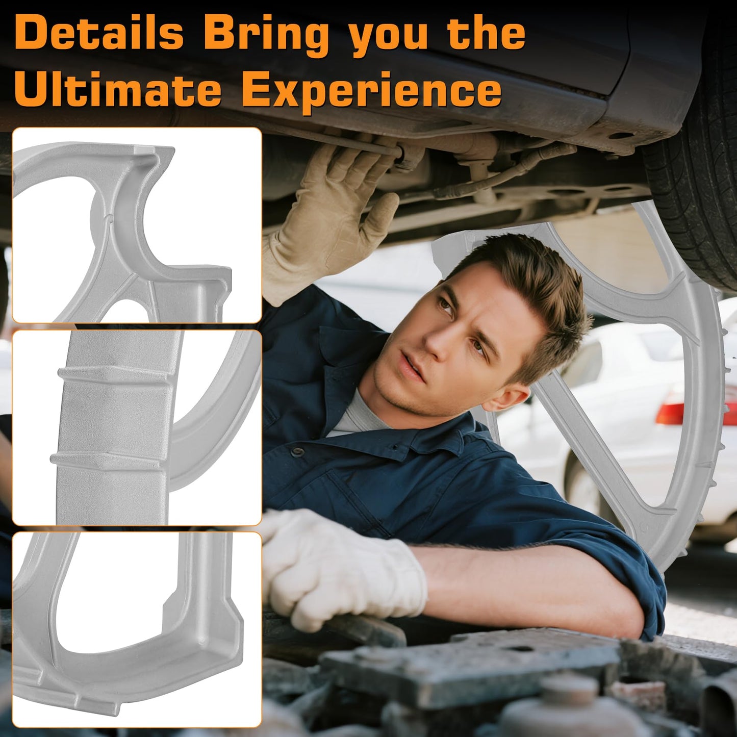 Jack de remolque de fácil elevación, gato de remolque de barco resistente adecuado para ruedas de 8 a 15 pulgadas de vehículos de un solo eje, barcos, remolques de campamento, etc., gato de remolque