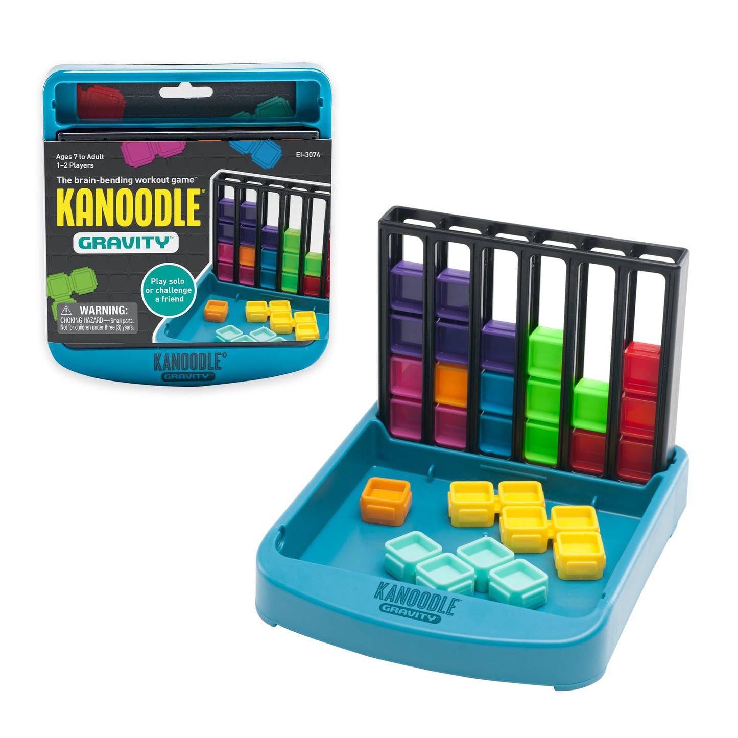 Juego Educativo Insights Kanoodle Gravity Brain Bending Puzzle para Niños, Adolescentes y Adultos