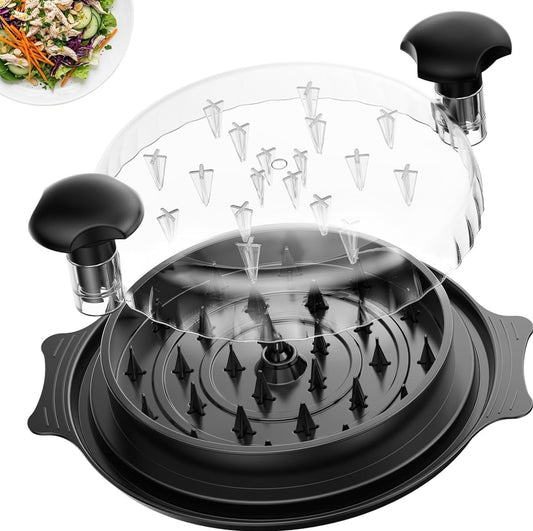 Trituradora de Pollo NexaTap Transparente Alta Resistencia con Agarre Fuerte y Mango Ergonómico