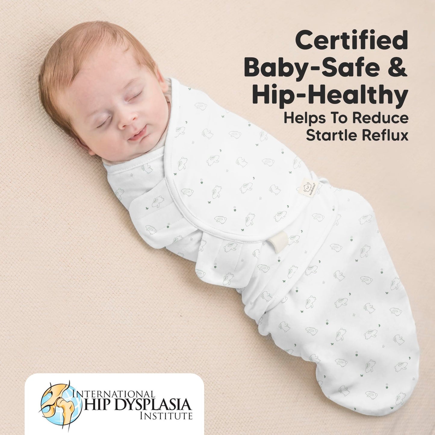 Sacos de dormir para bebé con cierre, paquete de 3 pañales para recién nacidos de 0 a 3 meses, bebés, niñas, niños, saco de dormir suave y duradero para recién nacidos, manta de pañales fácil para