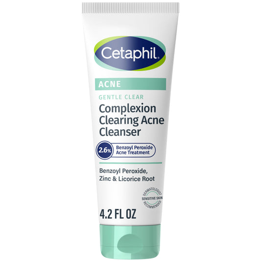 Cetaphil Gentle Clear Complexion-Clearing BPO Acne Cleanser