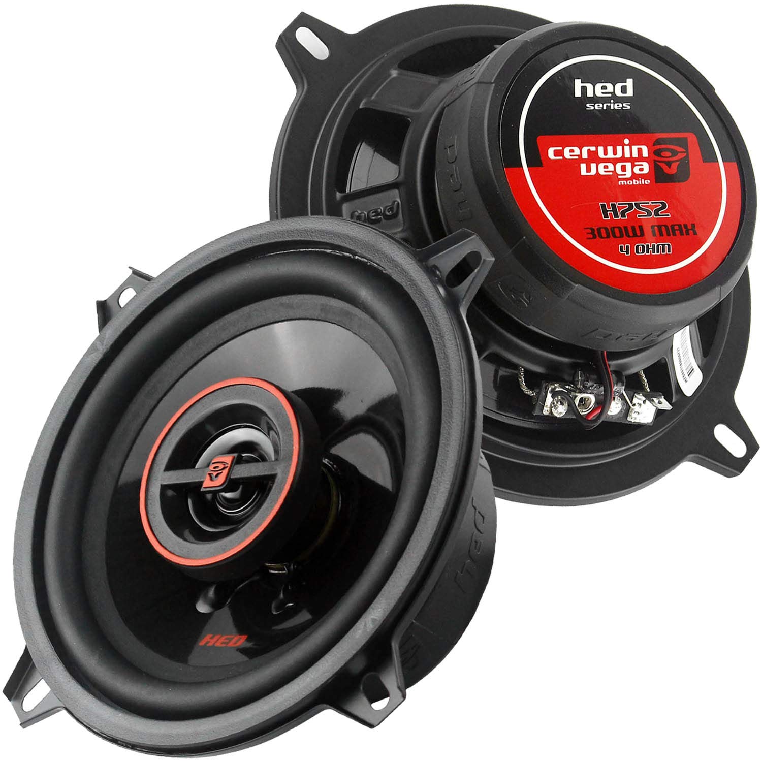CERWIN-VEGA! Mobile H752 HED(R) Series 2-Way Coaxial Speakers (5.25", 300 Watts MAX)