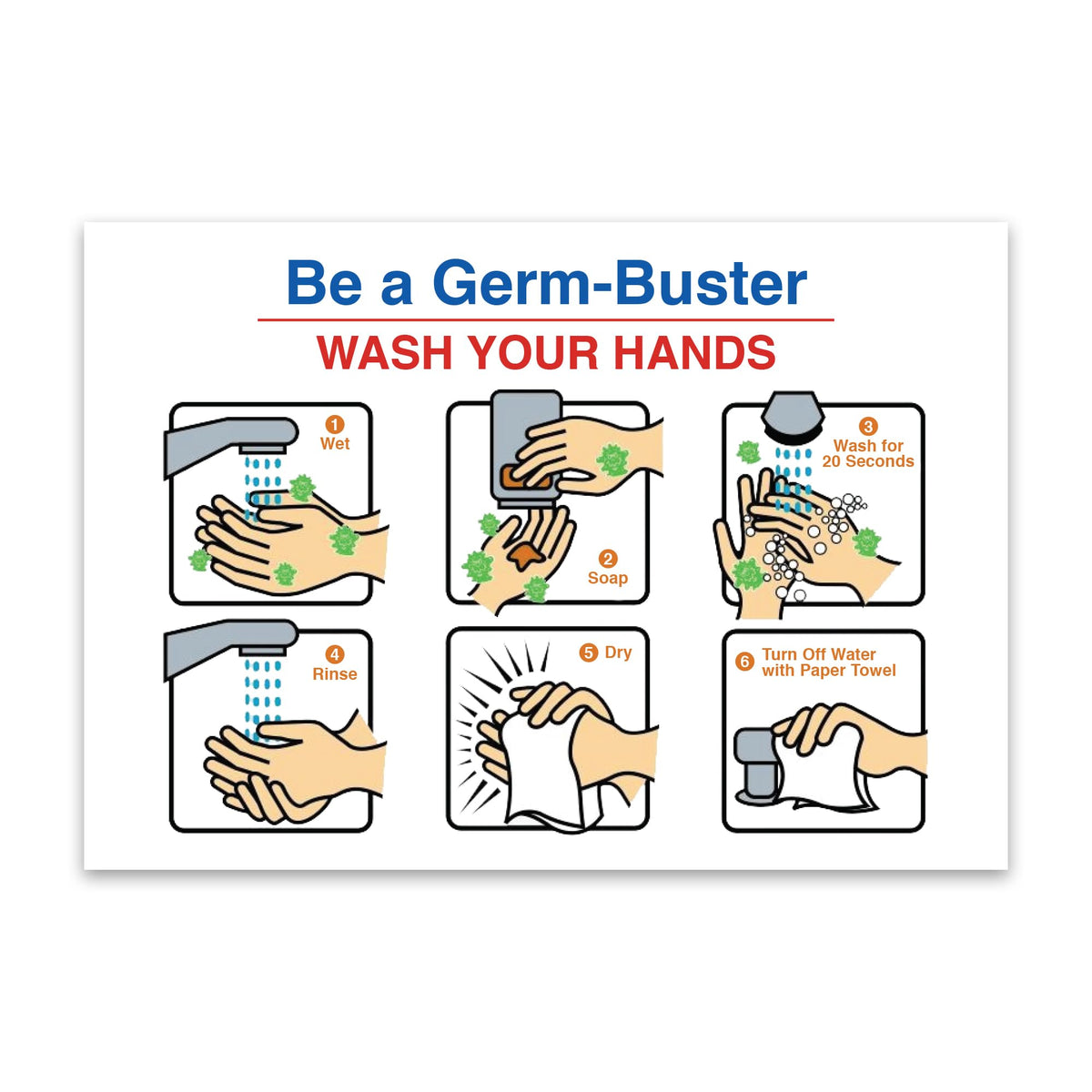 Set de 10 Unidades Germ Buster
