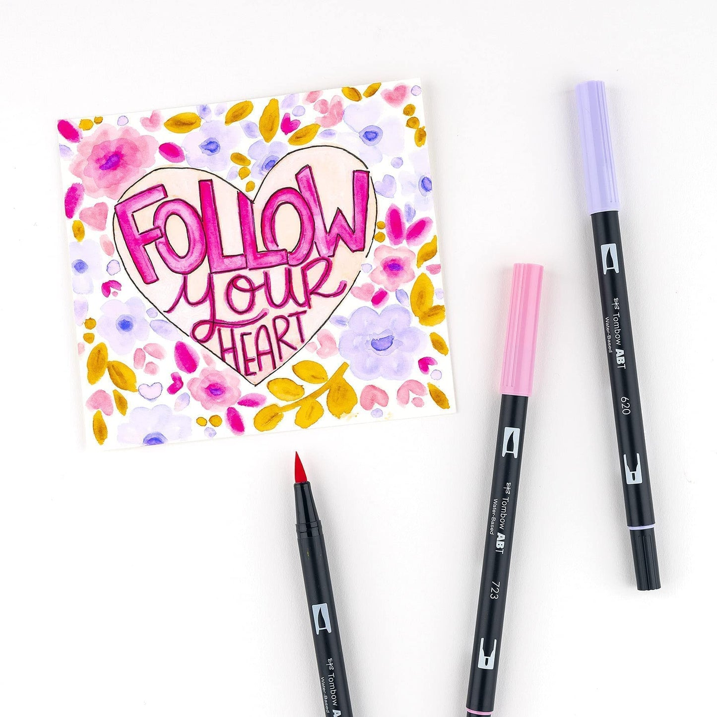 Plumones Artísticos Tombow Sweetheart Dual Brush para Retrato