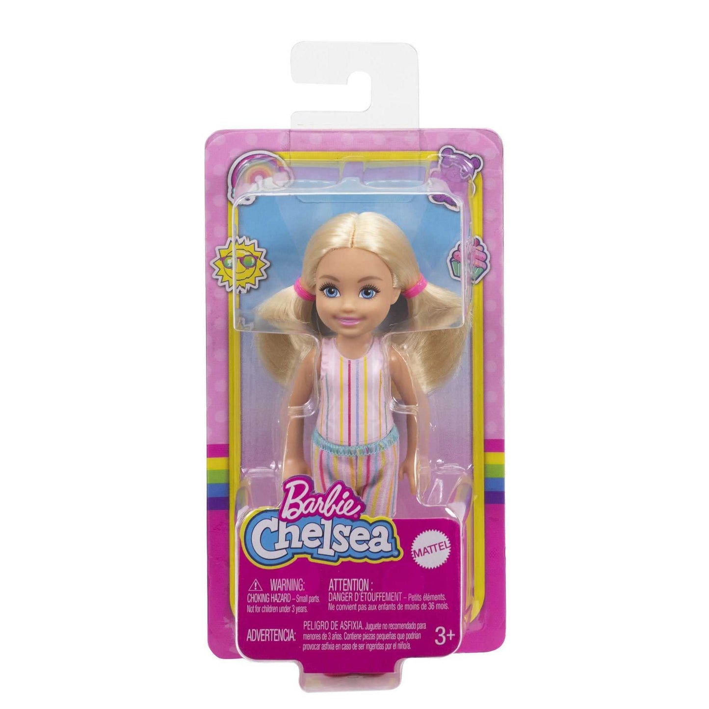 Barbie Mundo de Chelsea, Chelsea Amigos 4, Muñeca para niñas de 3 años en adelante