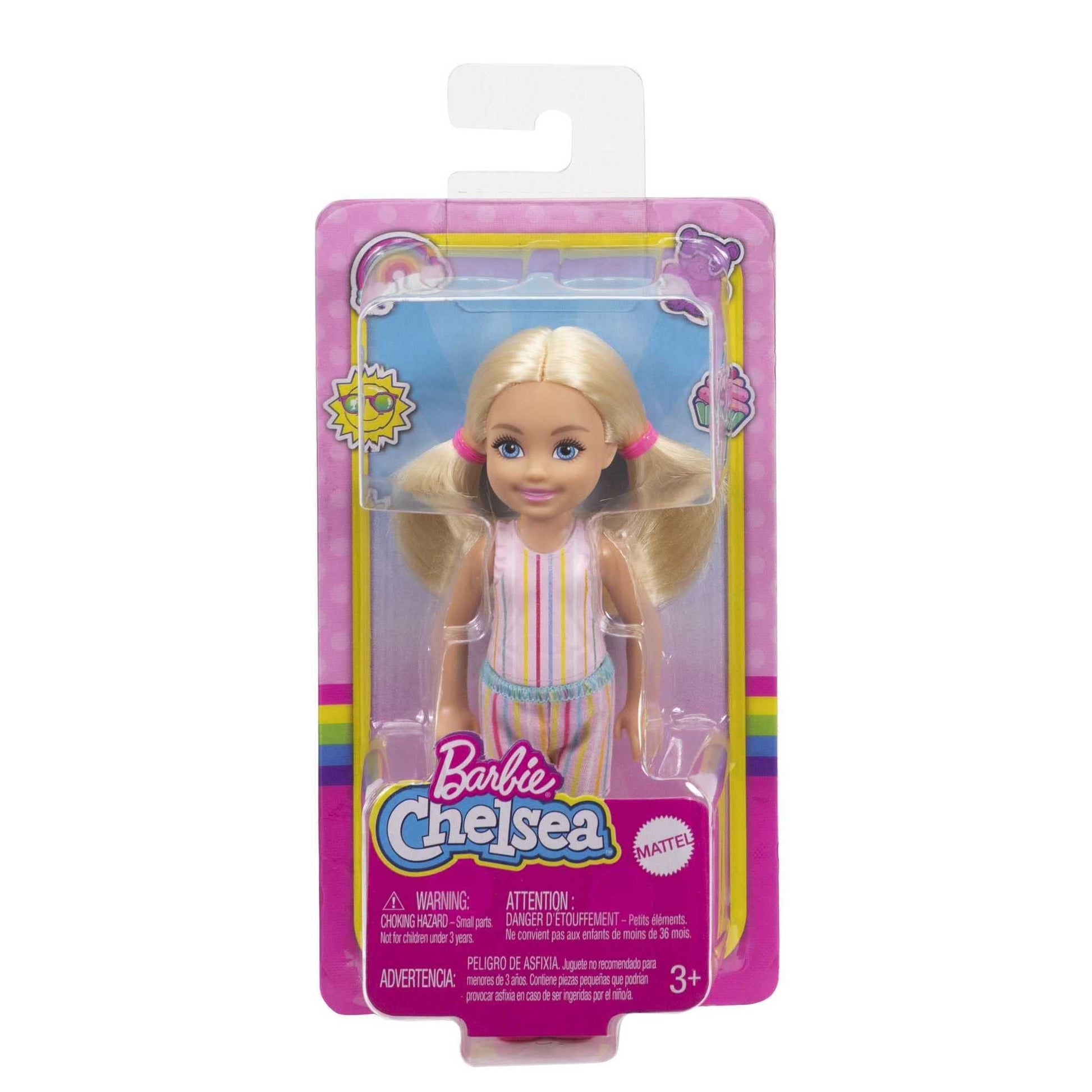 Barbie Mundo de Chelsea, Chelsea Amigos 4, Muñeca para niñas de 3 años en adelante