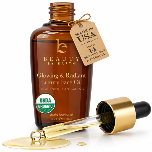 Aceite facial orgánico, aceite de jojoba orgánico, corrector de manchas oscuras para el cuidado de la cara, hidratante facial antiedad, aceite iluminador para la cara, 1 botella