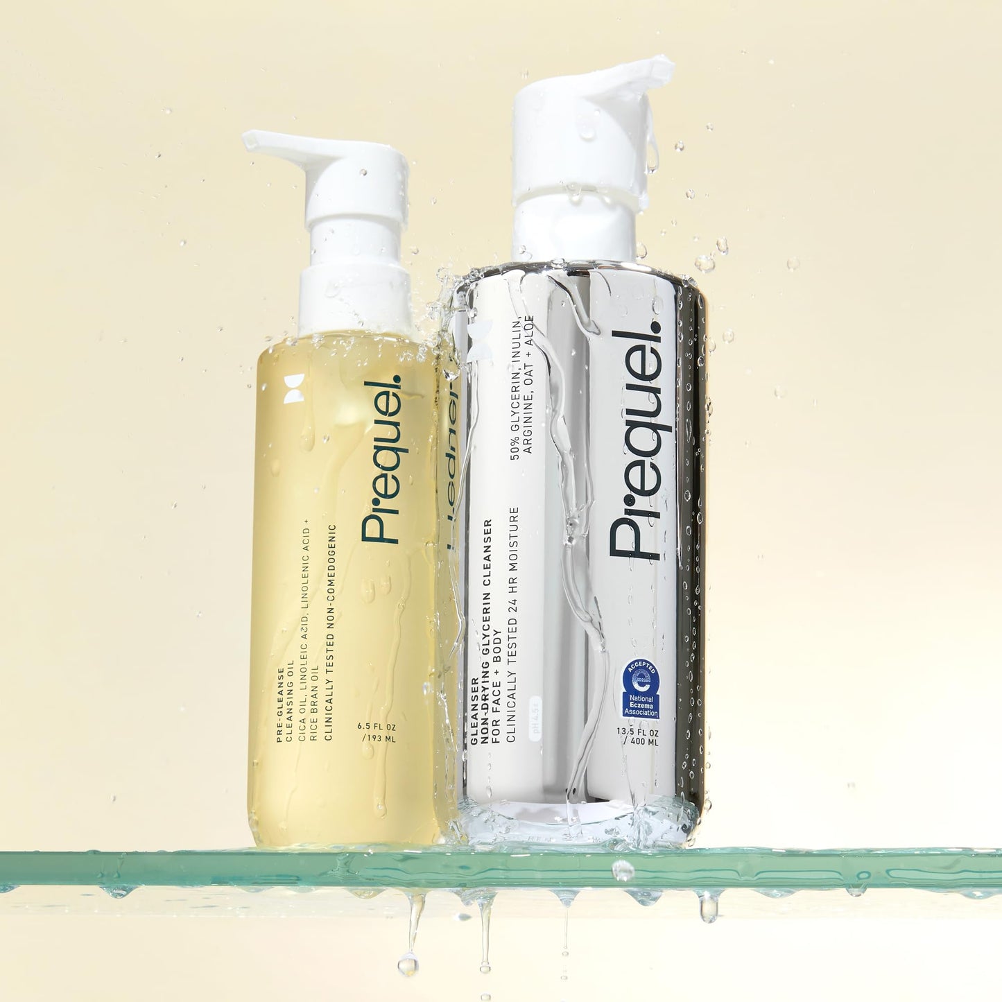 Prequel Aceite Limpiador Facial Pre-Exfoliante. Doble Limpieza Facial Con Aceite, Centella Asiática Y Más. Desmaquillante No Comedogénico. Fórmula Suave Sin Perfume Para Todo Tipo De Piel. 184 Ml(6.5