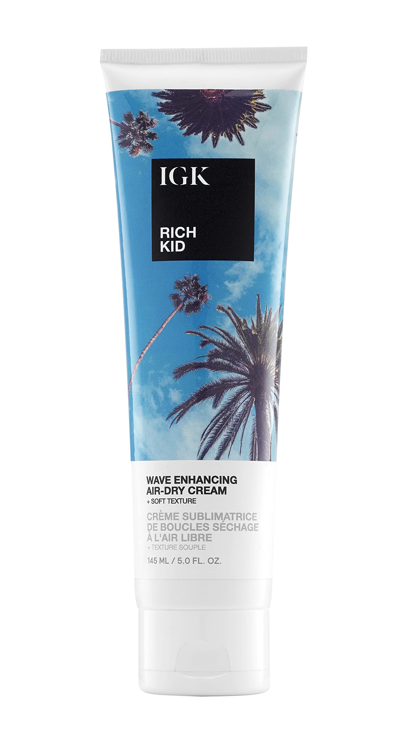 IGK RICH KID, aceite de coco para secar al aire, 5.5 onzas líquidas