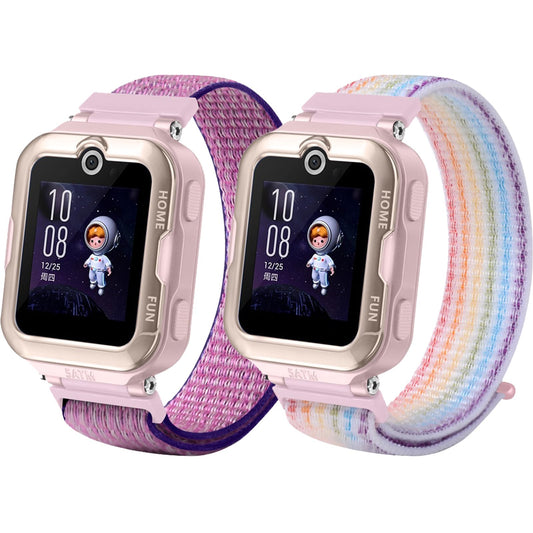 Correa ZHIKE Nebulosa Violeta y Siete Arco Iris Extensible para Huawei Watch Kids 4 Pro