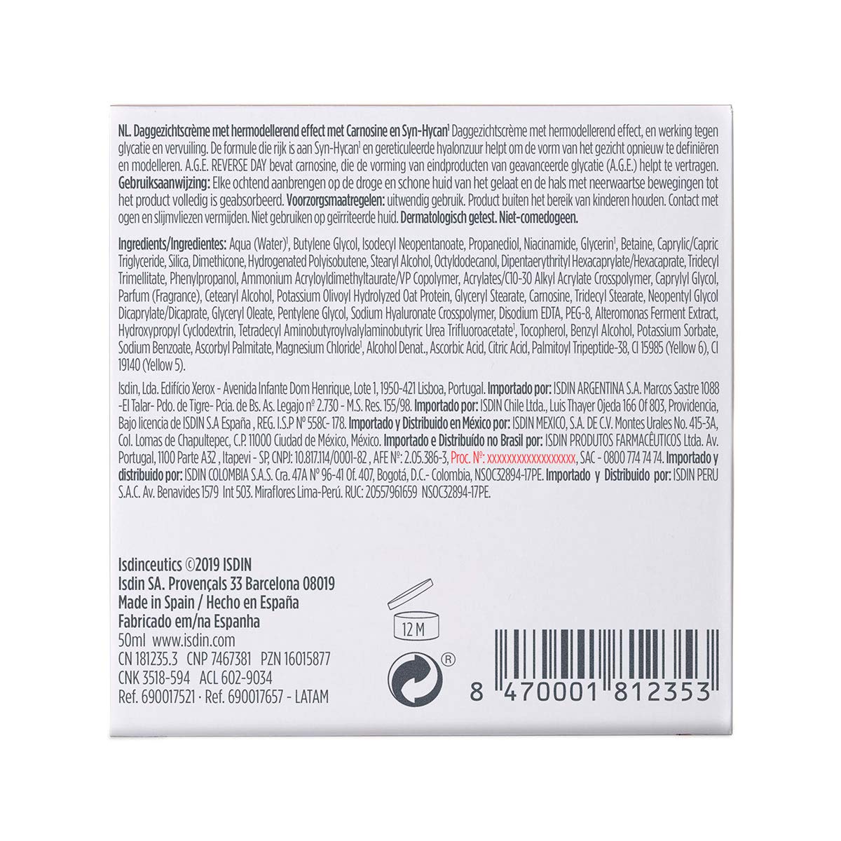 Isdinceutics Crema de día A.G.E. Reverse Day 50 ml
