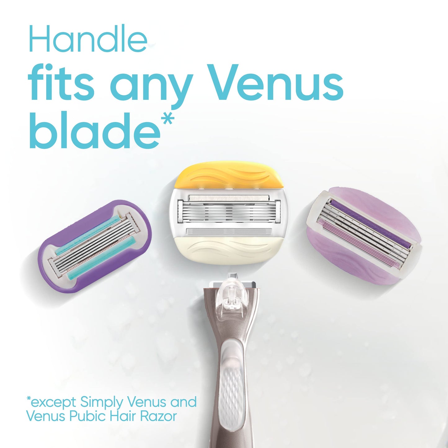 Gillette Venus ComfortGlide Plus Olay - Cuchillas de afeitar para mujer, 6 recambios (el embalaje puede variar)