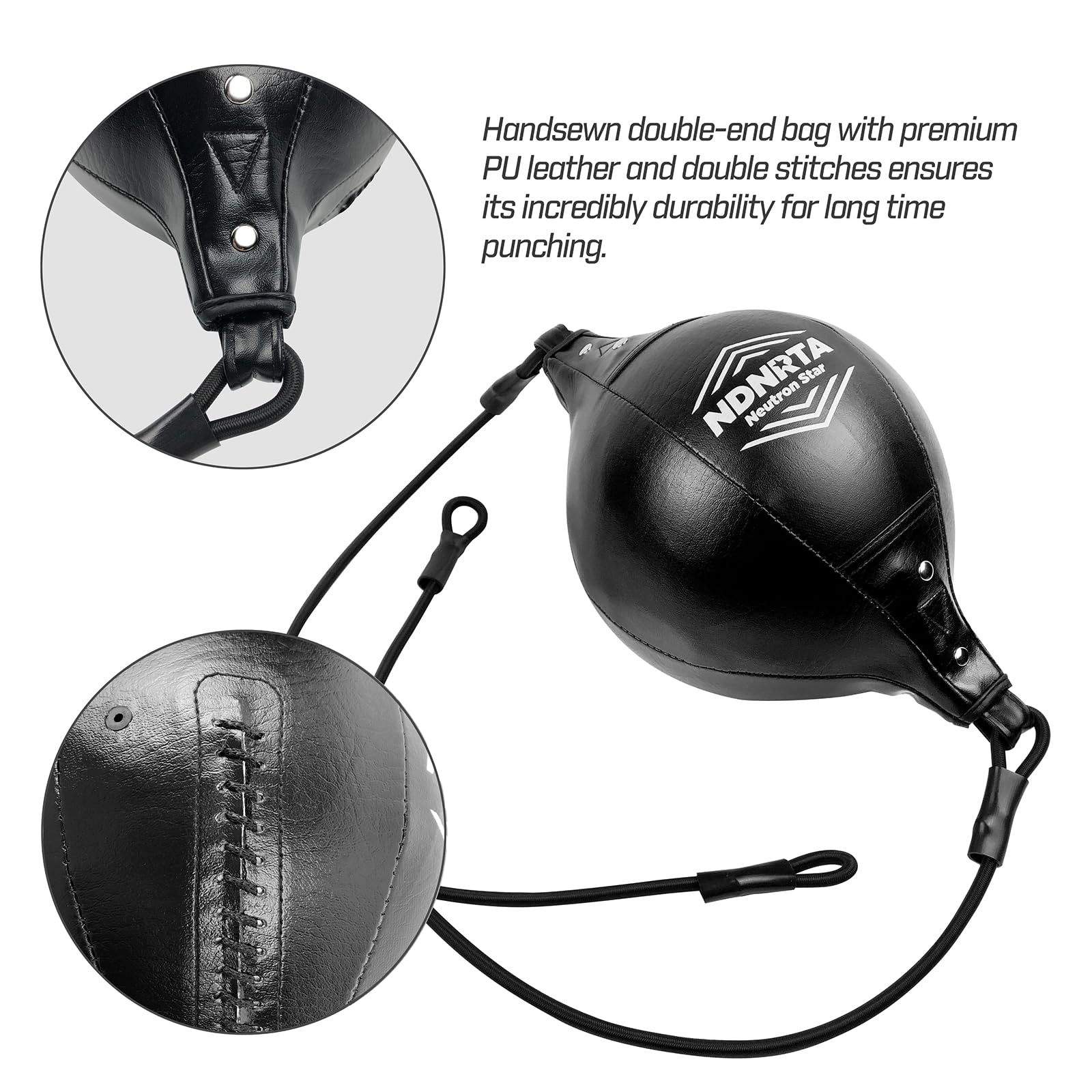 Bolsa de Boxeo de Doble Extremo NDNRTA Clásica Mejorada Duradera para Gimnasio en Casa